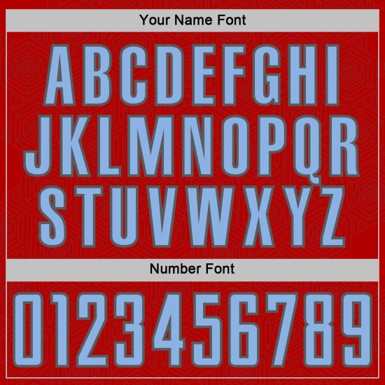 Geometric Light Shape Soccer Sublimation Custom Uniform Sports Red Blue-Steel Gray Jersey Geometric Light Shape Soccer Sublimation Custom Uniform Sports Red Blue-Steel Gray Jersey