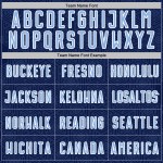 Light Uniform Jersey Geometric Sports Blue-White Soccer Shape Custom Navy Sublimation