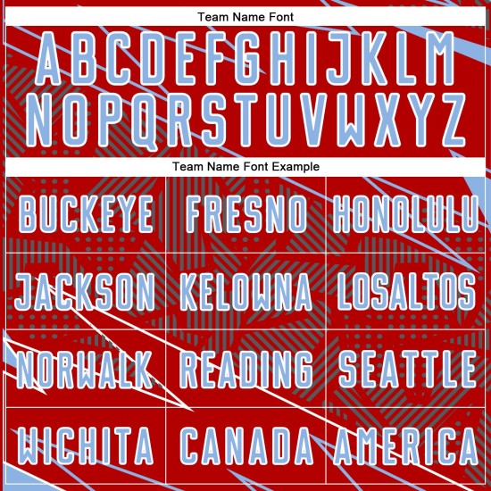 Uniform Custom Blue-White Jersey Red Light Soccer Sports Sublimation Lines Uniform Custom Blue-White Jersey Red Light Soccer Sports Sublimation Lines