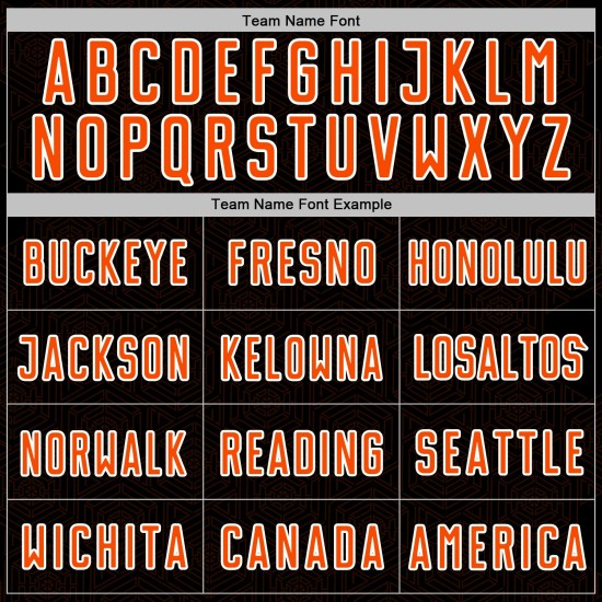 Sublimation Sports Uniform Soccer Black Shape Custom Geometric Jersey Orange-White Sublimation Sports Uniform Soccer Black Shape Custom Geometric Jersey Orange-White